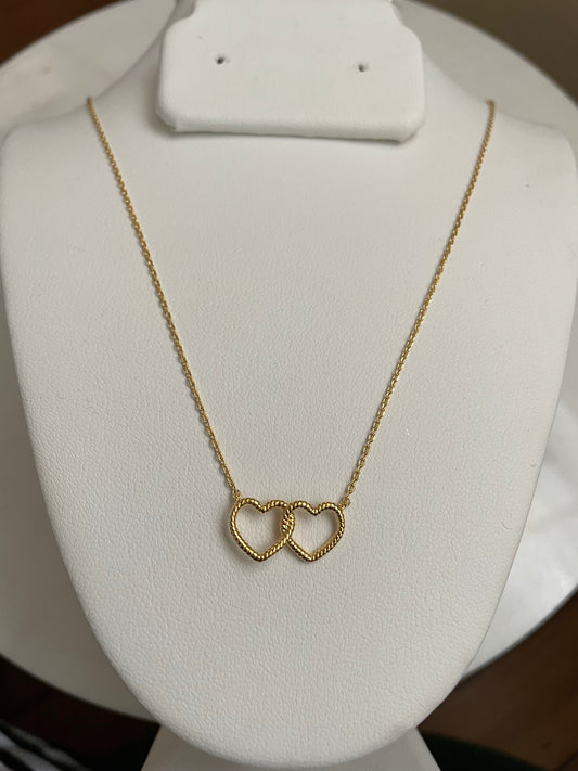 Double Heart Pendant